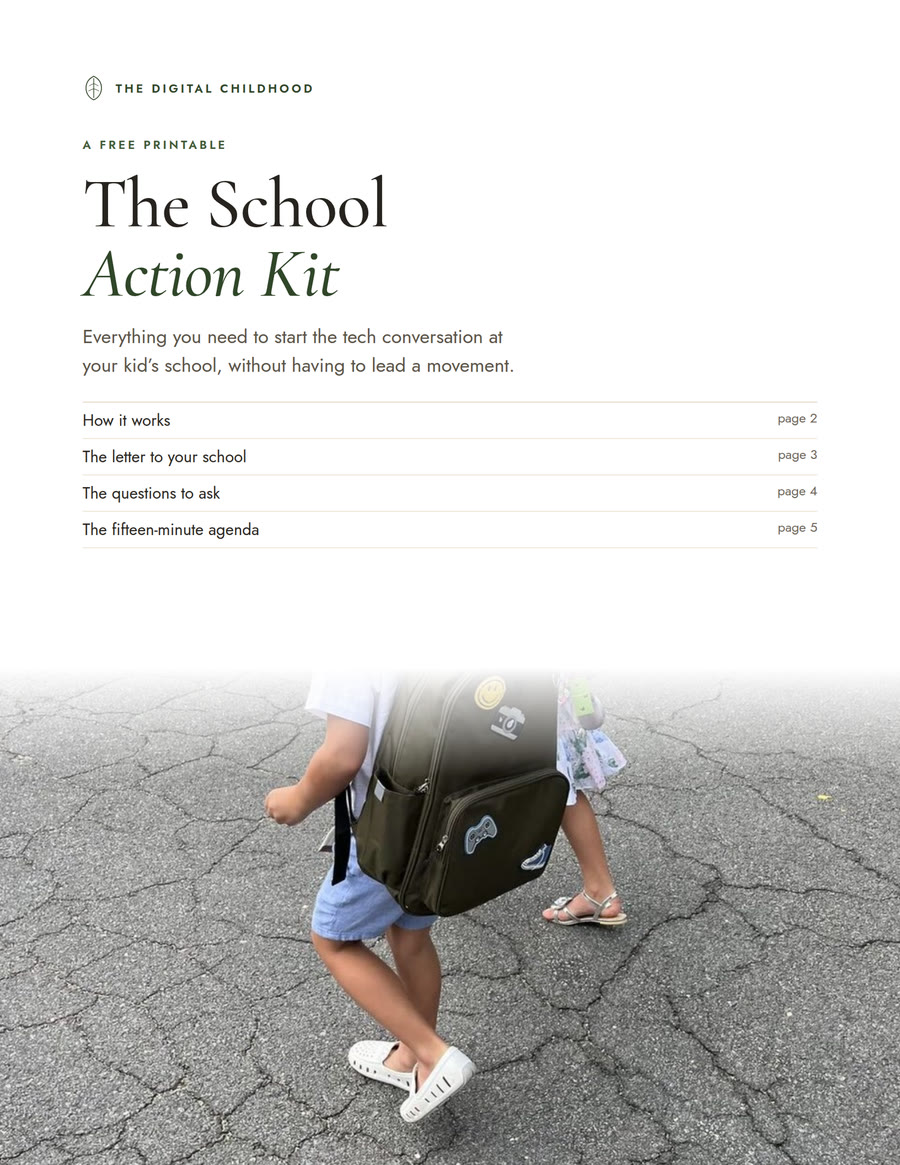 The School Action Kit cover